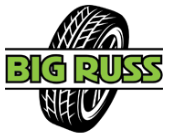 Big Russ Tyres logo